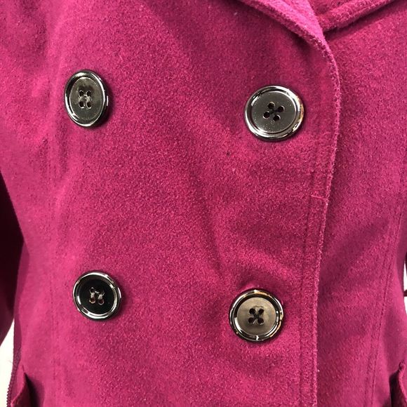 Bongo Jacket Women's Sz M Pink with  Blend Button Front - Picture 11 of 16